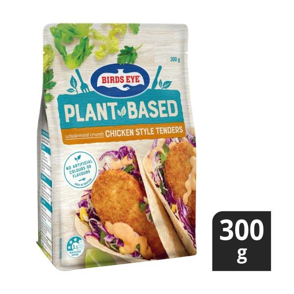 Birds Eye Plant Based Wholemeal Crumb Chicken Tenders | 300g