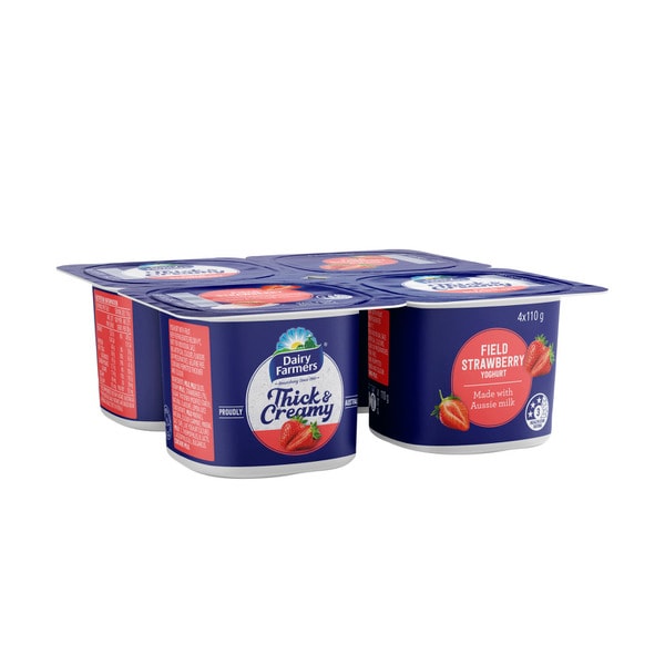 Dairy Farmers Thick & Creamy Yoghurt Strawberry | 440g