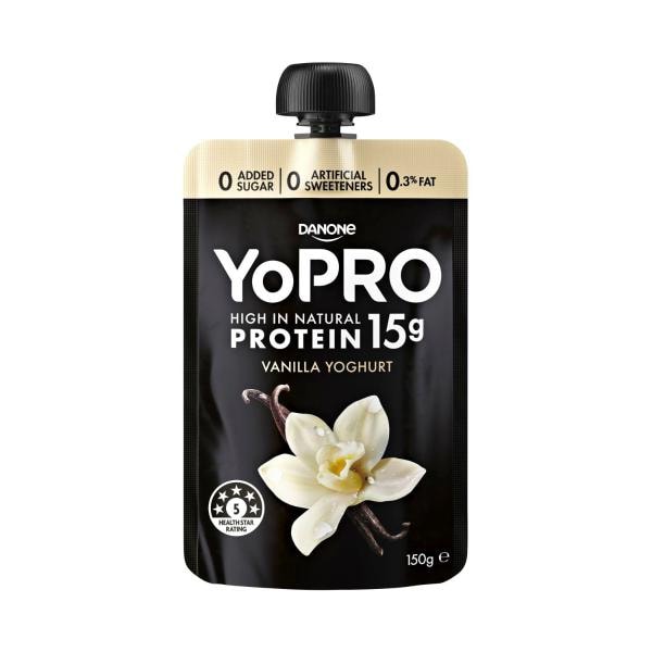 YoPro Yoghurt Pouch Vanilla | 150g