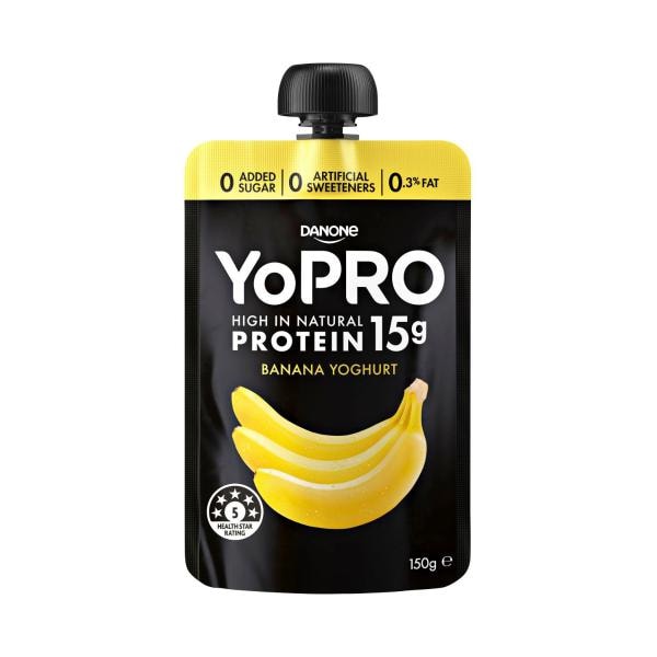 YoPro Yoghurt Pouch Banana | 150g