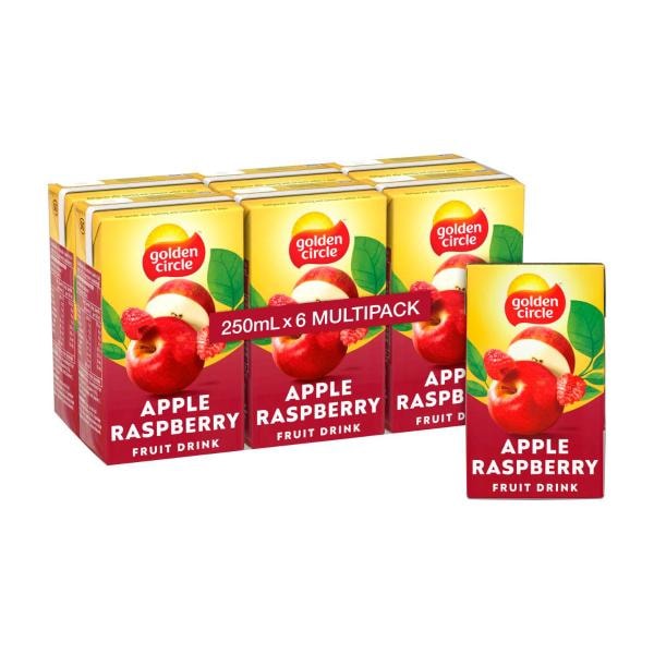 Golden Circle Apple Raspberry Drink Tetra 250mL | 6 pack