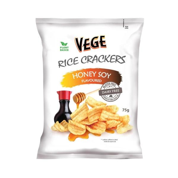 Vege Crackers Honey Soy Flavoured | 75g