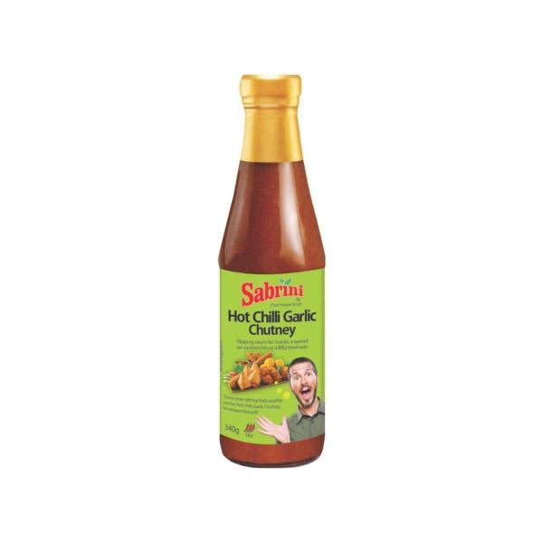 Sabrini Hot Chilli Garlic Chutney | 340g