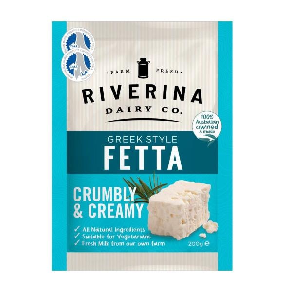Riverina Dairy Greek Style Fetta | 200g
