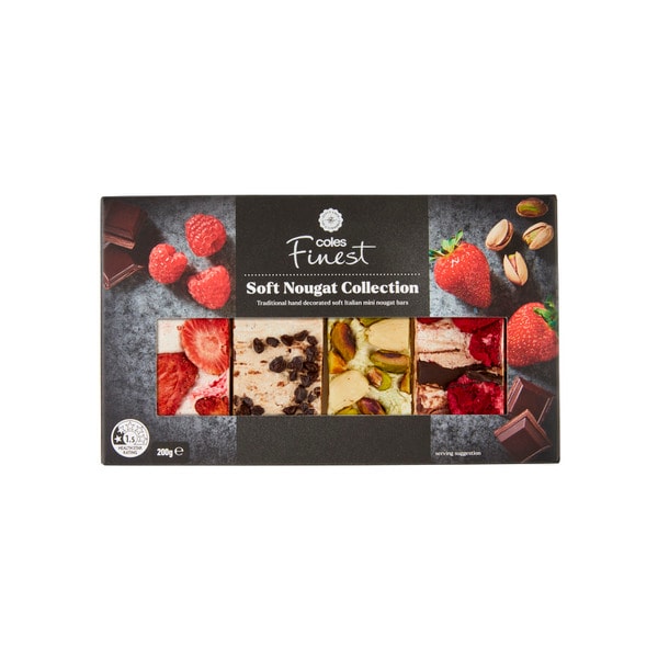 Coles Finest Soft Nougat Collection | 200g