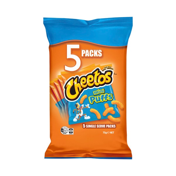 Cheetos Mini Puffs 5 Pack | 75g