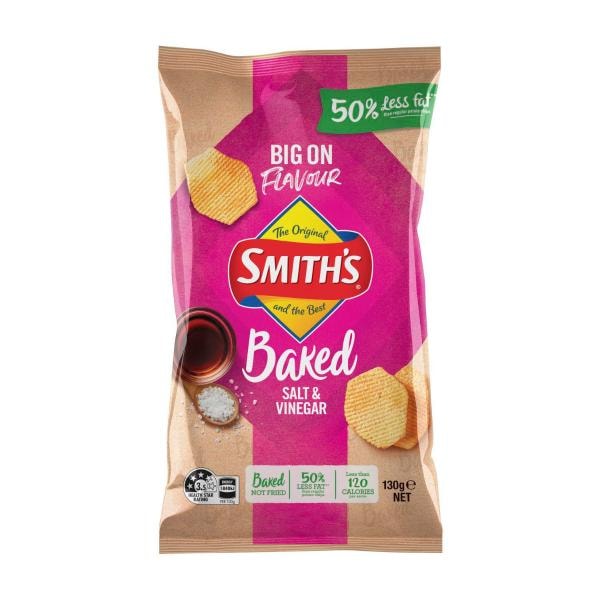 Smiths Baked Salt & Vinegar | 130g