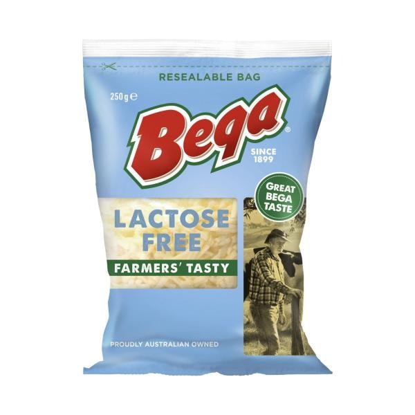 Bega Lactose Free Grated Cheese | 250g