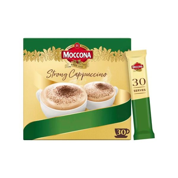 Moccona Cafe Classics Strong Cappuccino Sachets | 30 pack