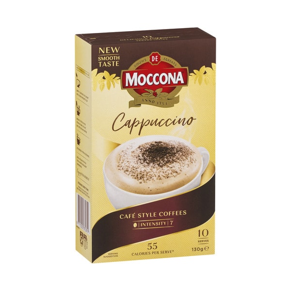 Moccona Cafe Classics Cappuccino Sachets | 10 pack