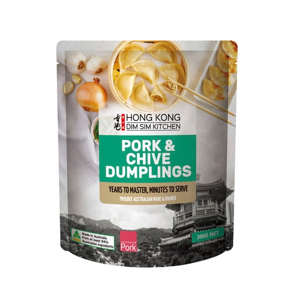 Hong Kong Dim Sim Pork And Chive Dumplings | 300g