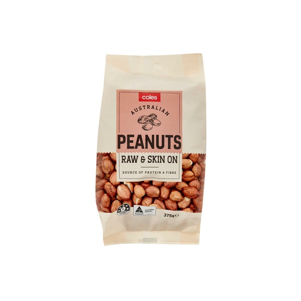 Coles Raw Peanuts | 375g