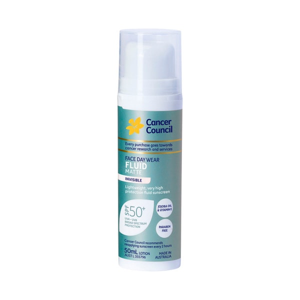 Cancer Council Face Day Wear Fluid Invisible SPF 50+ | 50mL