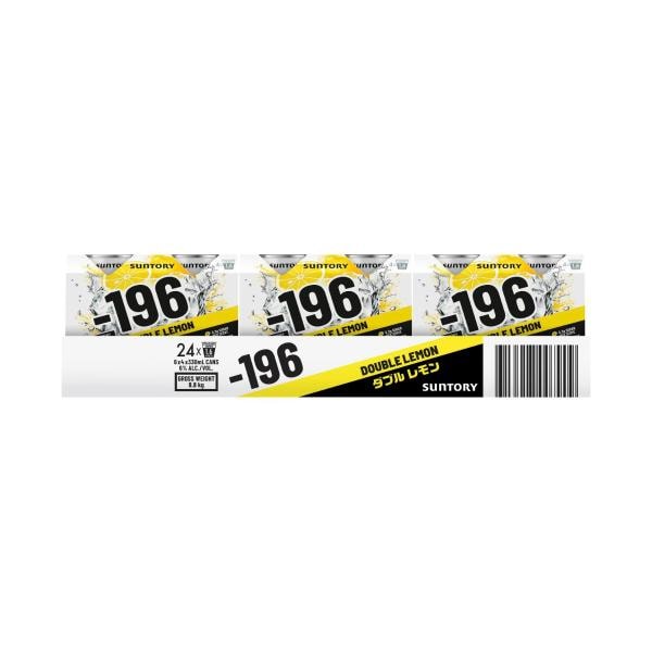-196 Double Lemon & Vodka Can 330ml | 24 Pack