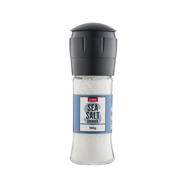 Coles Sea Salt Grinder | 100g