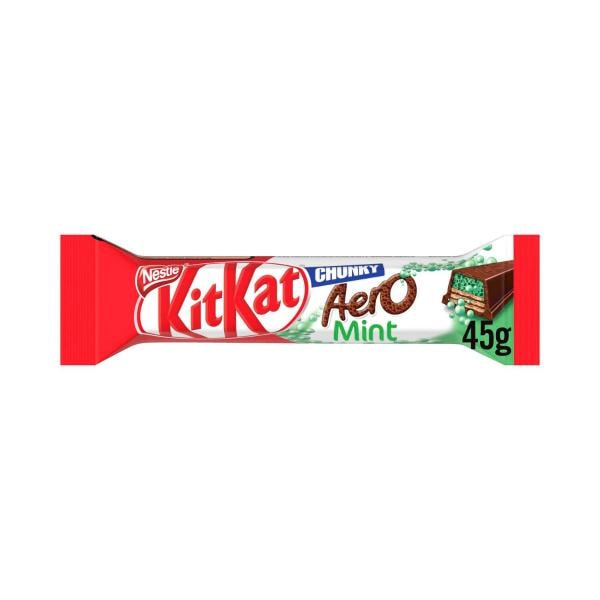 KitKat Chunky Aero Mint Milk Chocolate Bar  | 45g