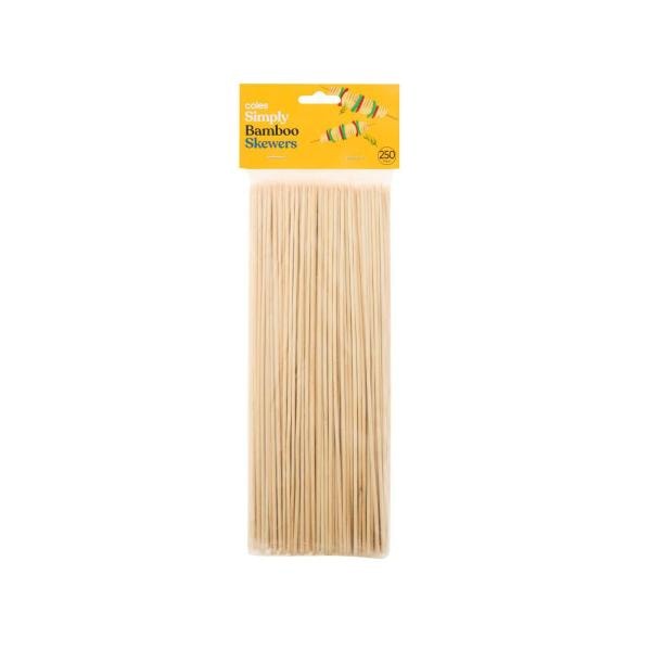 Cook & Dine Bamboo Skewers | 250 pack