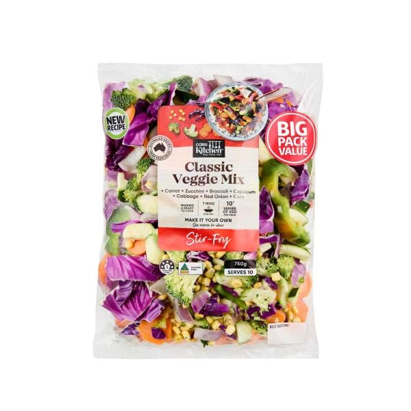 Coles Kitchen Classic Vegetable Stir Fry | 750g