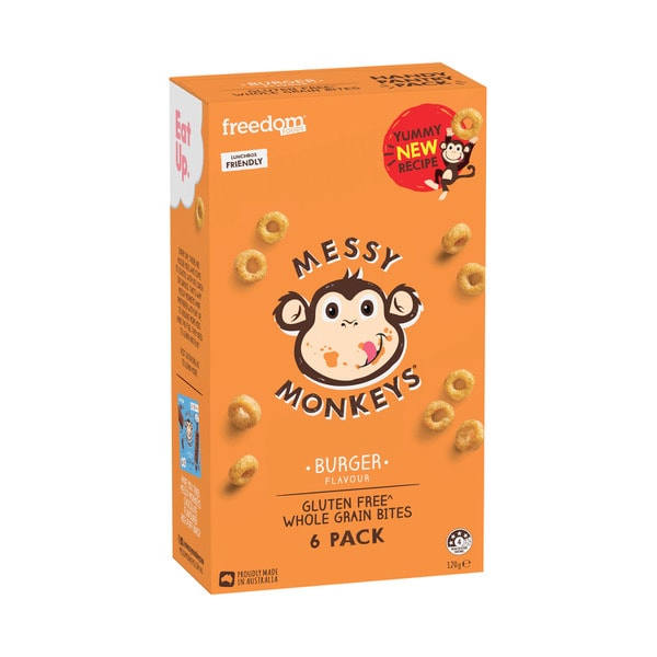 Messy Monkeys Bites Burger 6X20g | 120g