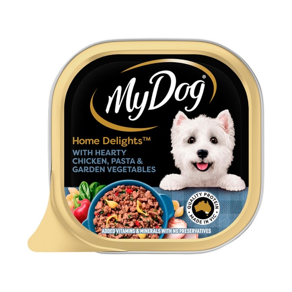 My Dog Home Delights Chunks In Gravy With Slow Cooked Chicken Pasta And Vegetables | 100g