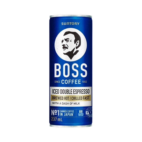 Boss Double Espresso Coffee | 237mL
