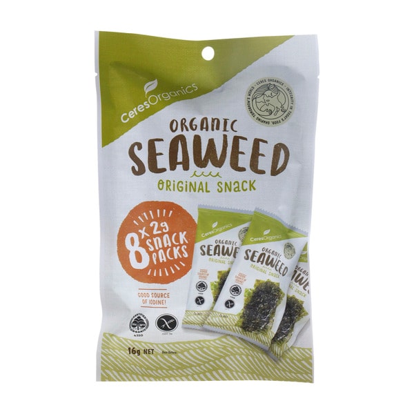 Ceres Organics Seaweed Multipack Nori 8x2g | 16g