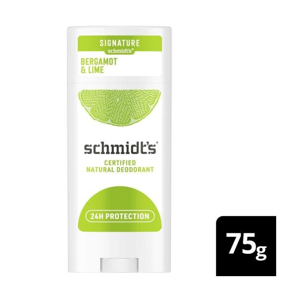 Schmidt's Signature Deodorant Stick Bergamot And Lime | 75g