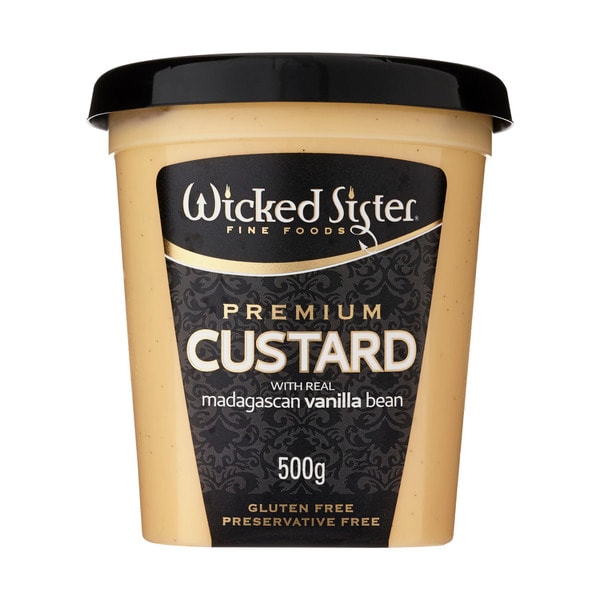 Wicked Sister Remium Vanilla Bean Custard | 500g