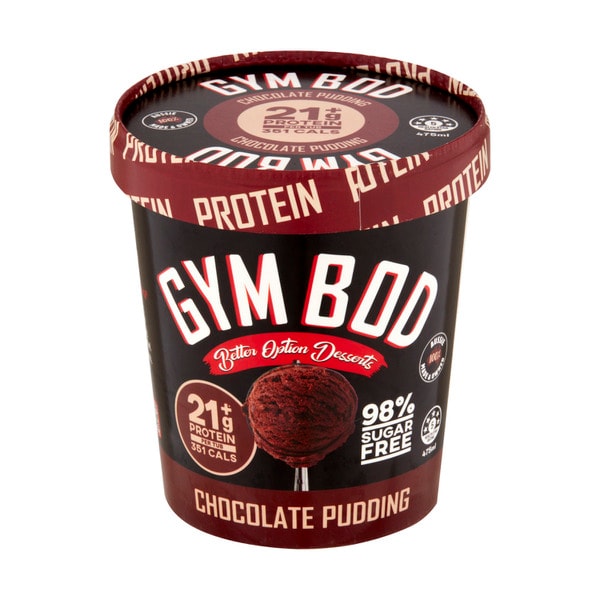 Gym Bod Chocolate Pudding | 475mL
