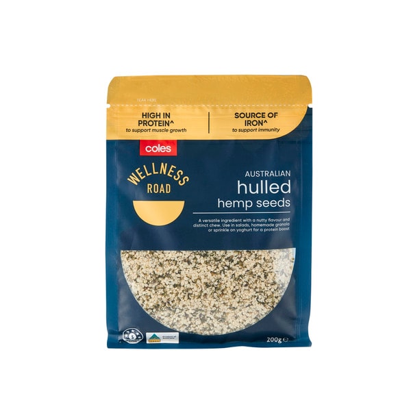 Wellness Road Australian Hulled Hemp Seeds | 200g