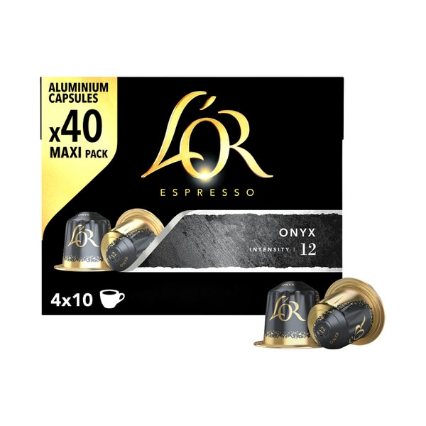 L'Or Espresso Onyx Capsules 208g | 40 pack