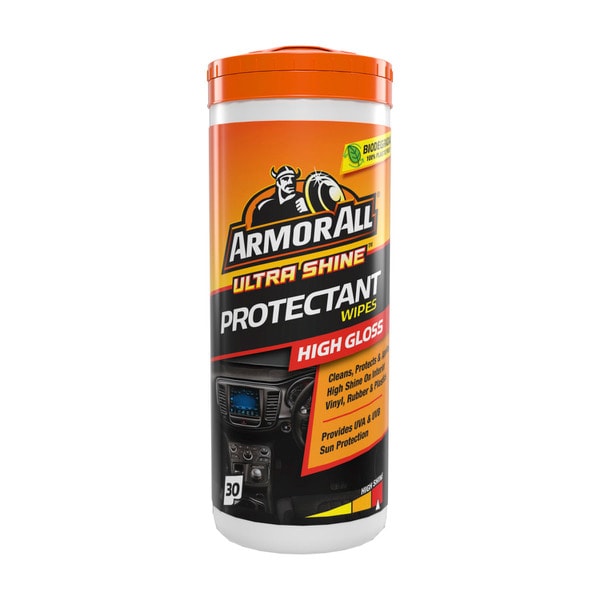 Armor All Protect Gloss Wipes | 30 pack