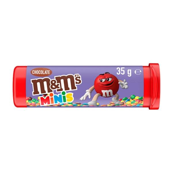 M&Ms Minis Milk Chocolate Treats Tube | 35g