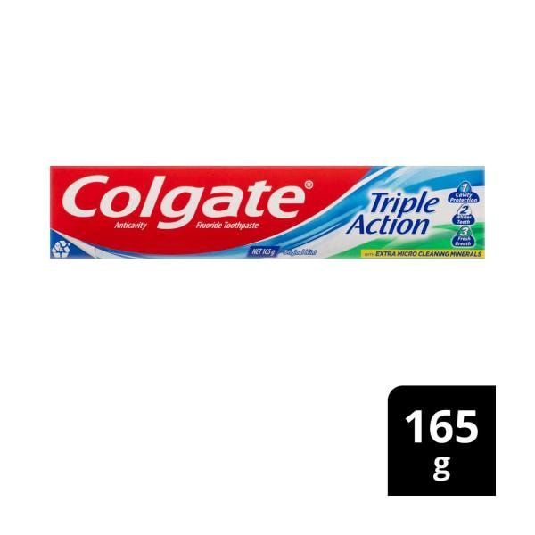 Colgate Triple Action Toothpaste | 165g