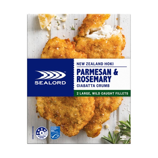 Sealord Hoki Parmesan & Rosemary | 300g
