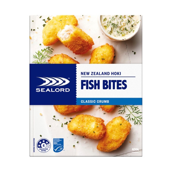 Sealord Hoki Bites Classic Crumb | 400g