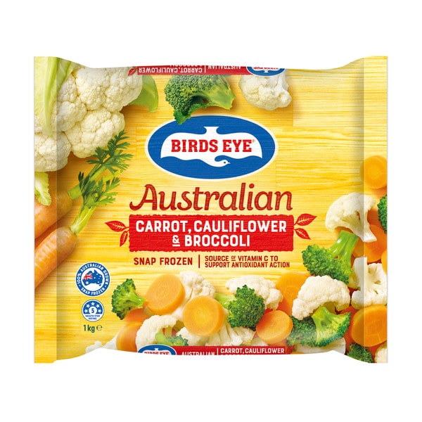Birds Eye Snap Frozen Vegetables Carrot Cauliflower & Broccoli | 1 kg