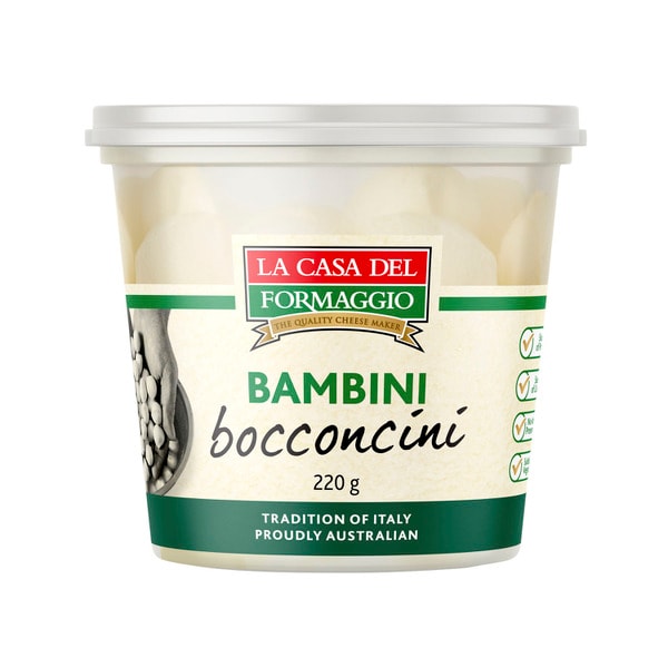 La Casa Del Formaggio Bocconcini Bambini Cheese | 220g