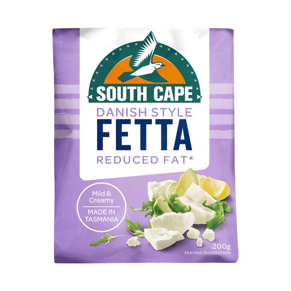 South Cape Danish Style Reduced Fat Fetta | 200g