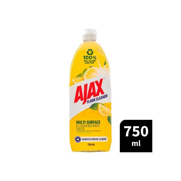 Ajax Lemon Floor Cleaner | 750mL