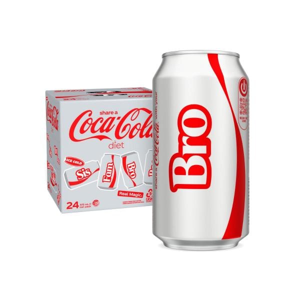 Coca-Cola Diet Coke Soft Drink 24x375mL | 24 pack