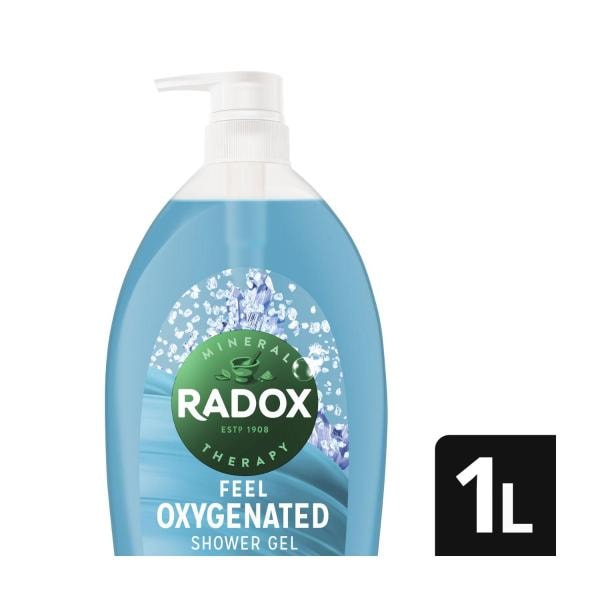 Radox Feel Oxygenated Shower Gel Body Wash | 1L