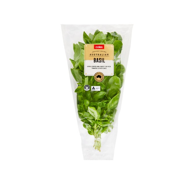 Coles Sleeved Herbs Basil | 1 each