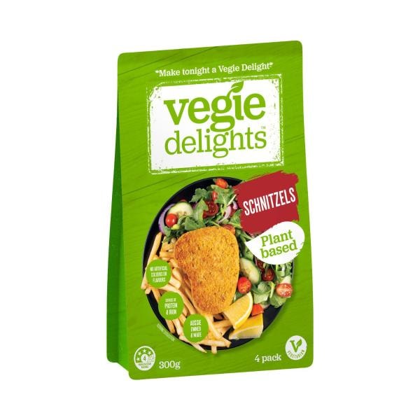 Vegie Delights Plant Based Schnitzels 4 Pack | 300g