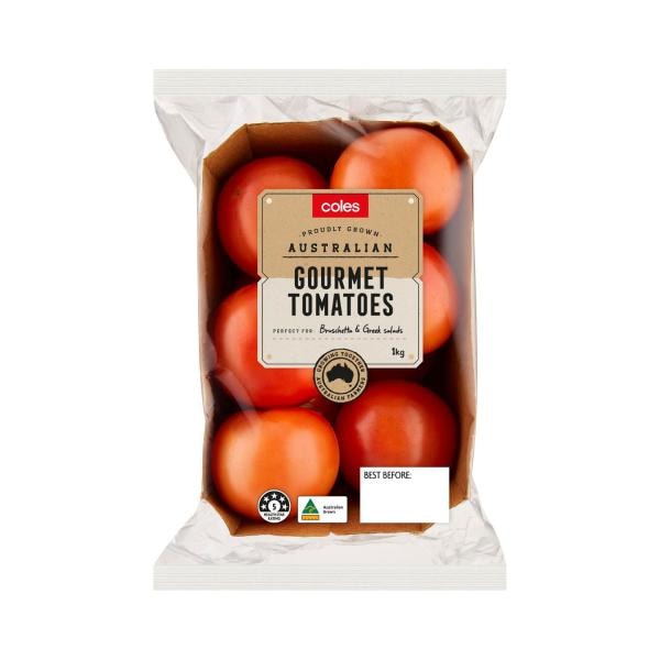 Coles Tomatoes Gourmet 1Kg | 1 each