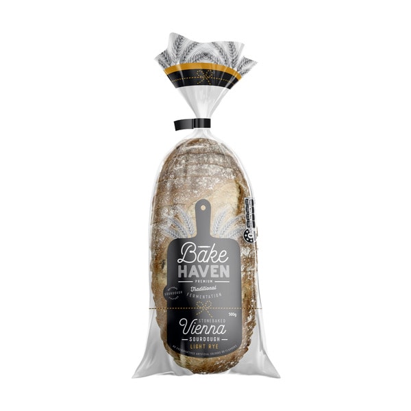 Bakehaven Rye Sourdough Vienna Loaf | 500g