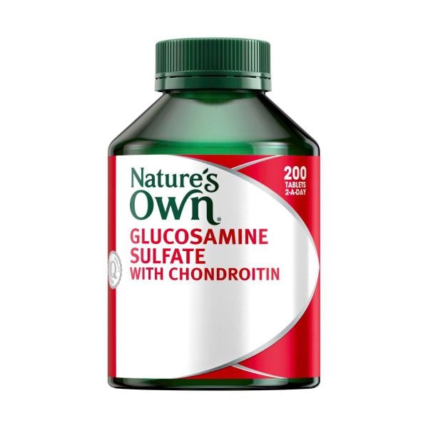 Nature's Own Glucosamine Sulfate & Chondroitin Joints Tablets | 200 pack