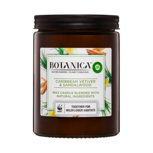 Botanica Caribbean Vetiver & Sandalwood Candle | 500g