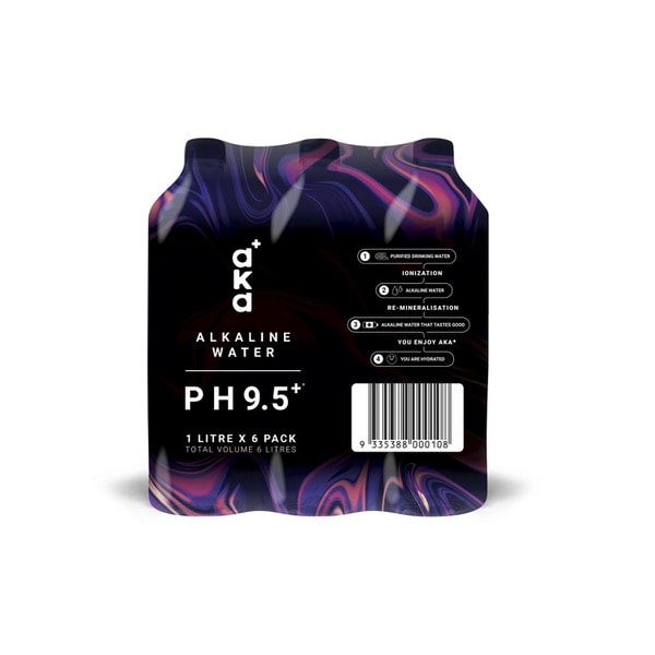 Aka+ Alkaline 6x1L | 6 pack