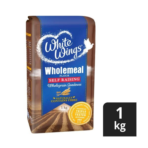 White Wings Wholemeal Self Raising Flour | 1kg
